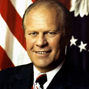 US President Gerald Ford 1975-77