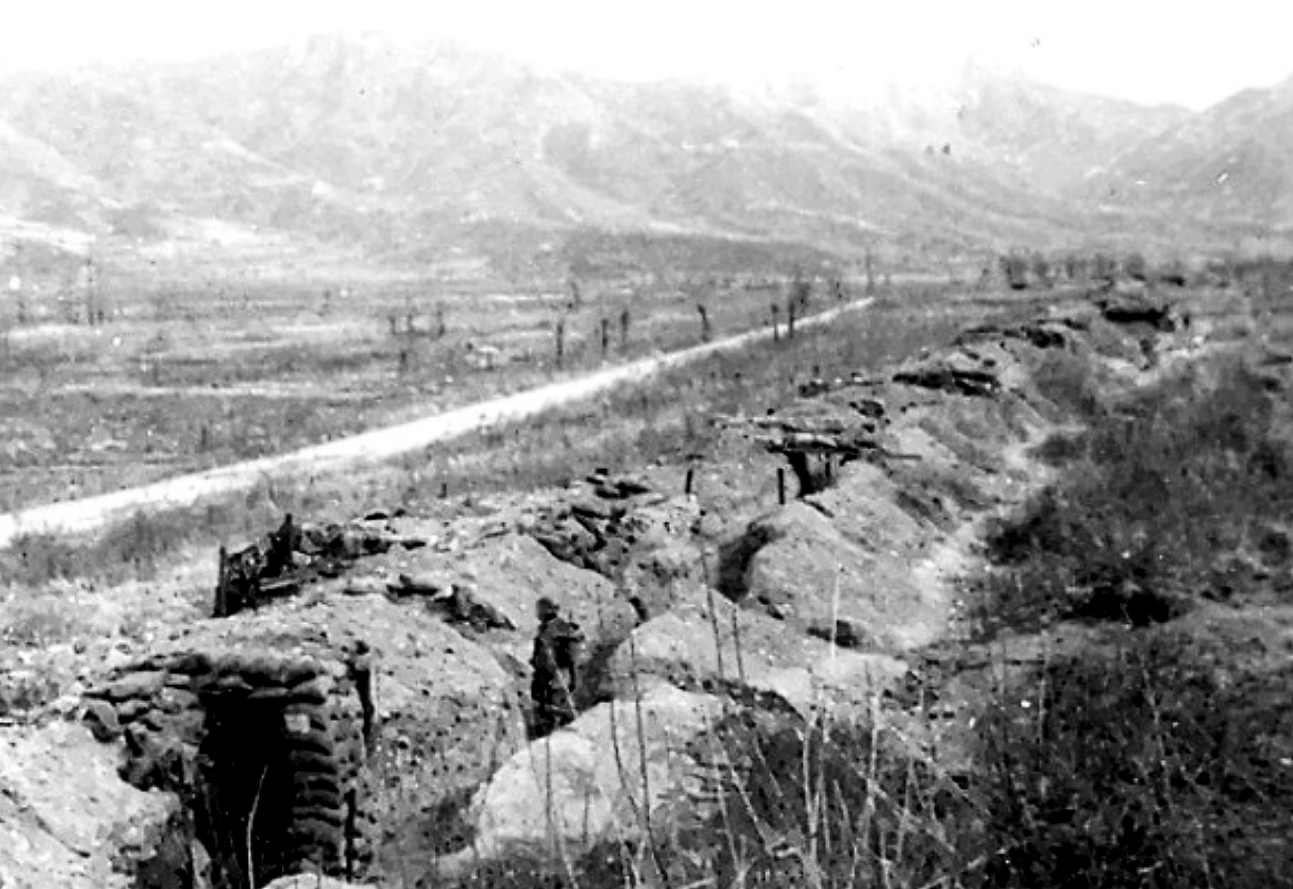 Iron Triangle near Kumwah jJanuary 1953