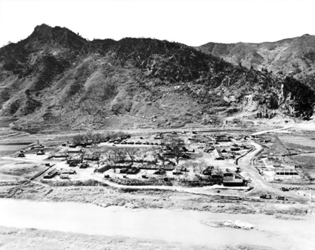 NORMASH Bivouac at Habongam-ri 1952